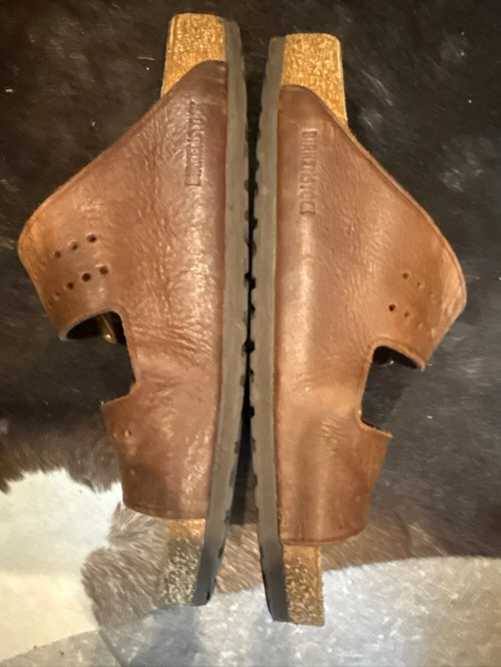 Birkenstock Arizona Bold Gap Roast Color Leather 11.5